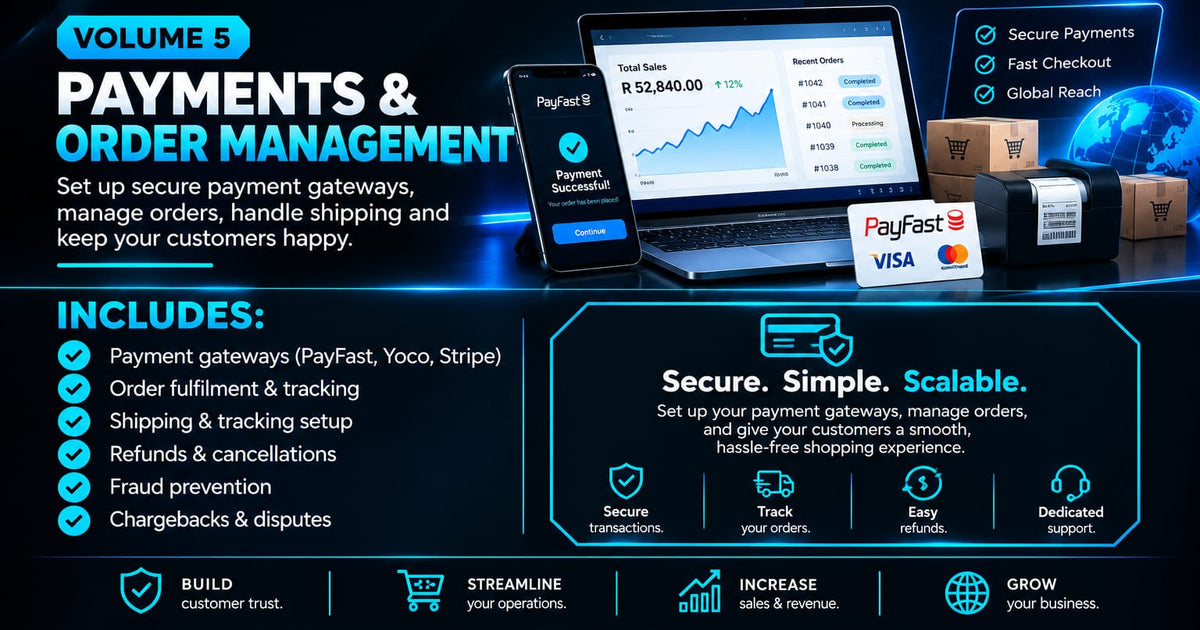 VOLUME 5 — PAYMENTS & ORDER MANAGEMENT
