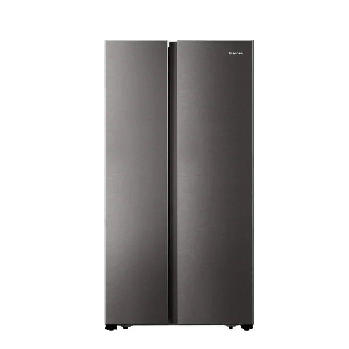 Hisense 516L Side by Side Fridge Freezer Inox H670SIT