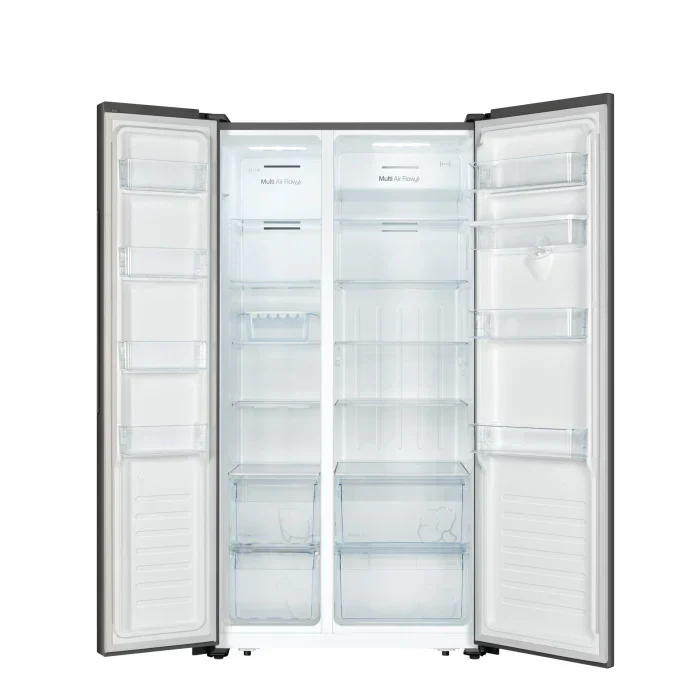 Hisense 514L Side By Side Fridge Freezer Inox H670SITWD