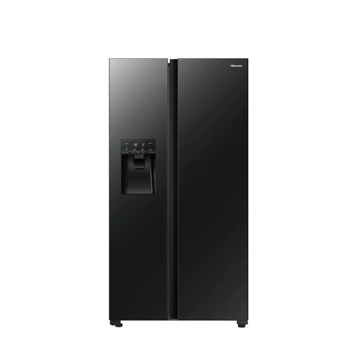 Hisense 535L Black Side By Side Fridge Freezer H700SMIIDL