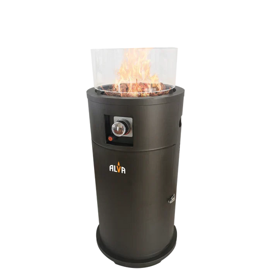 Alva Short Stand Firepit Patio Heater GHP38