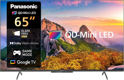 Panasonic 65” 4K QD-Mini LED Google Smart TV + Apple TV 4K